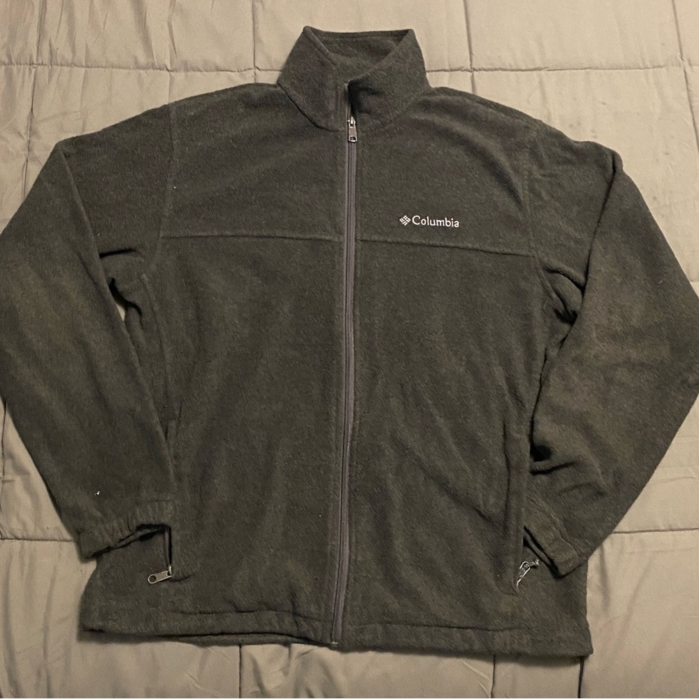 Columbia Men's Gray Fleece Jacket